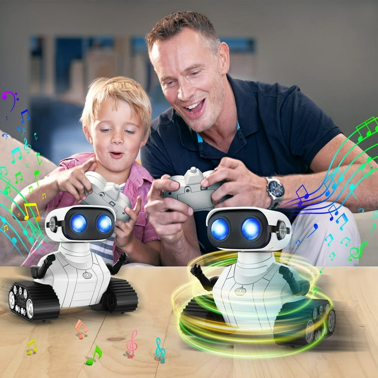 Niho Tech Smart Remote Control Emo Robot Toys for Kids 5-7 Year Old, Emo  Robots Gifts for Boys 6-8 Birthday Gift Toy Hand Gesture RC Sensing
