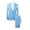 Light blue, variant on AOOCHASLIY Clothes Two Piece OutfitsMen's Blazer Suit Coat + Shirt + Suit Pants Three Piece Set