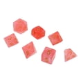 thumbnail image 3 of kusrkot 7 Gem Acrylique Polyédrique Multifaces TRPG Jeux de Société Parti Rouge, 3 of 9