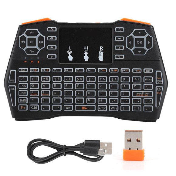 Para Viboton I8 Plus Usb 2.0, Retroiluminación Led De 3 Colores, Teclado Inalámbrico Multifunción De 2,4 Ghz Scienceny EL007398-00