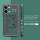thumbnail image 3 of Case For OPPO RENO 10 8 8T 7 6 5 4 3 LITE 5G PRO PLUS Colour Simple Liquid Silicone Case Cover Funda Pink Hello K-Kitty, 3 of 5