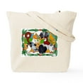 thumbnail image 2 of CafePress - Christmas Pigeons Tote Bag - Unisex Canvas Tote Bag, Beige, 1-Piece, 2 of 9