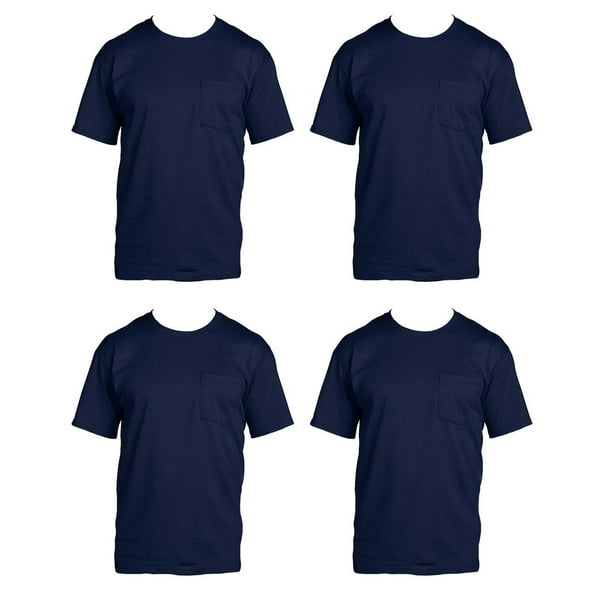 meat Turbine Costume Fruit of the Loom Mens 4-Pack of Pocket T-Shirts, Pack of 4 - Walmart.com