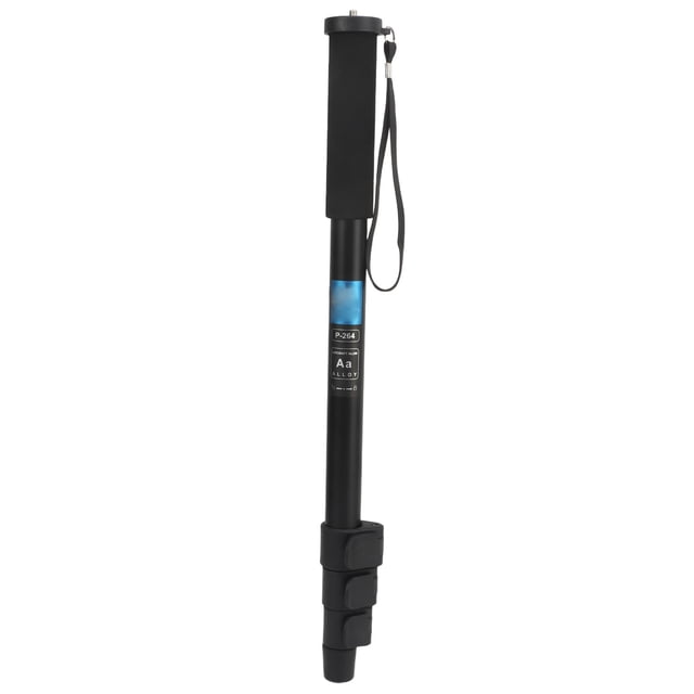 Monopié de mano para cámara digital, monopié para cámara P 264, monopié para cámara, palo selfie telescópico diseñado para precisión Jadeshay A