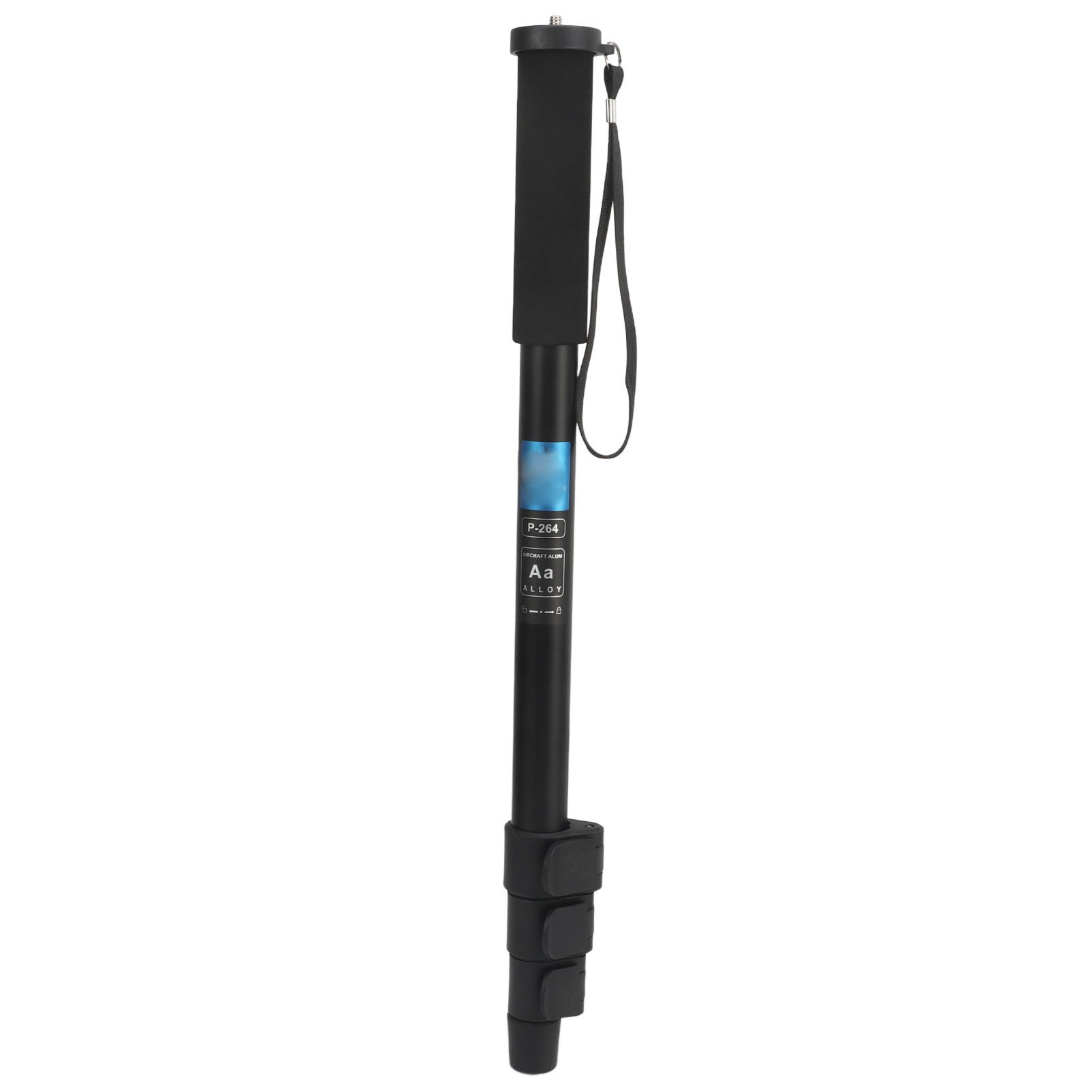 Riousery P-264 Aluminum Alloy Camera Monopod Telescoping Selfie Stick 4 Sections Extendable Handheld Stand for Digital Cameras Action Cameras Smartphones (59.06 inches / 1500 mm)