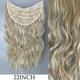 thumbnail image 1 of Typpkmm 7 Unids/Set 16 Clips ExtensióN De Cabello Negro Largo Liso Pelo Natural Ombre Peluca Fibra Resistente Al Calor Para Peinado De Mujer, 1 of 7