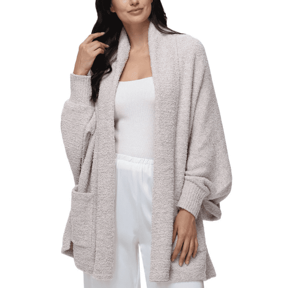 525 Women's Cozy Cape Robe Tan S/M