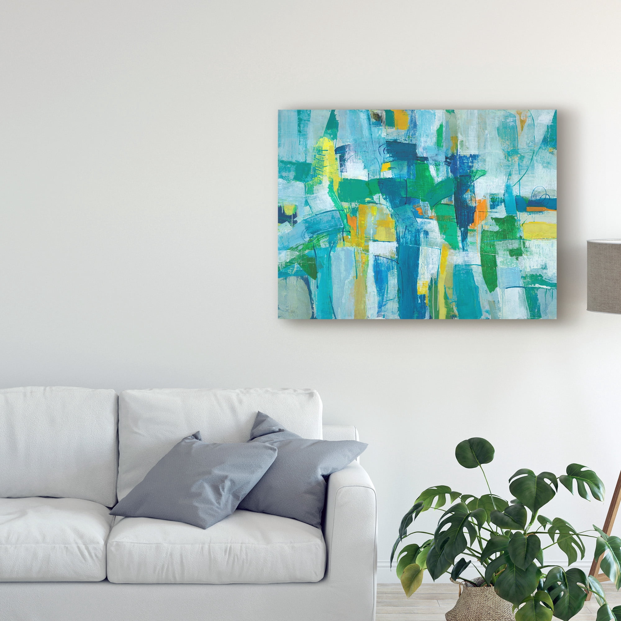 Trademark Fine Art 'Our Dance I' Canvas Art by Julie Joy