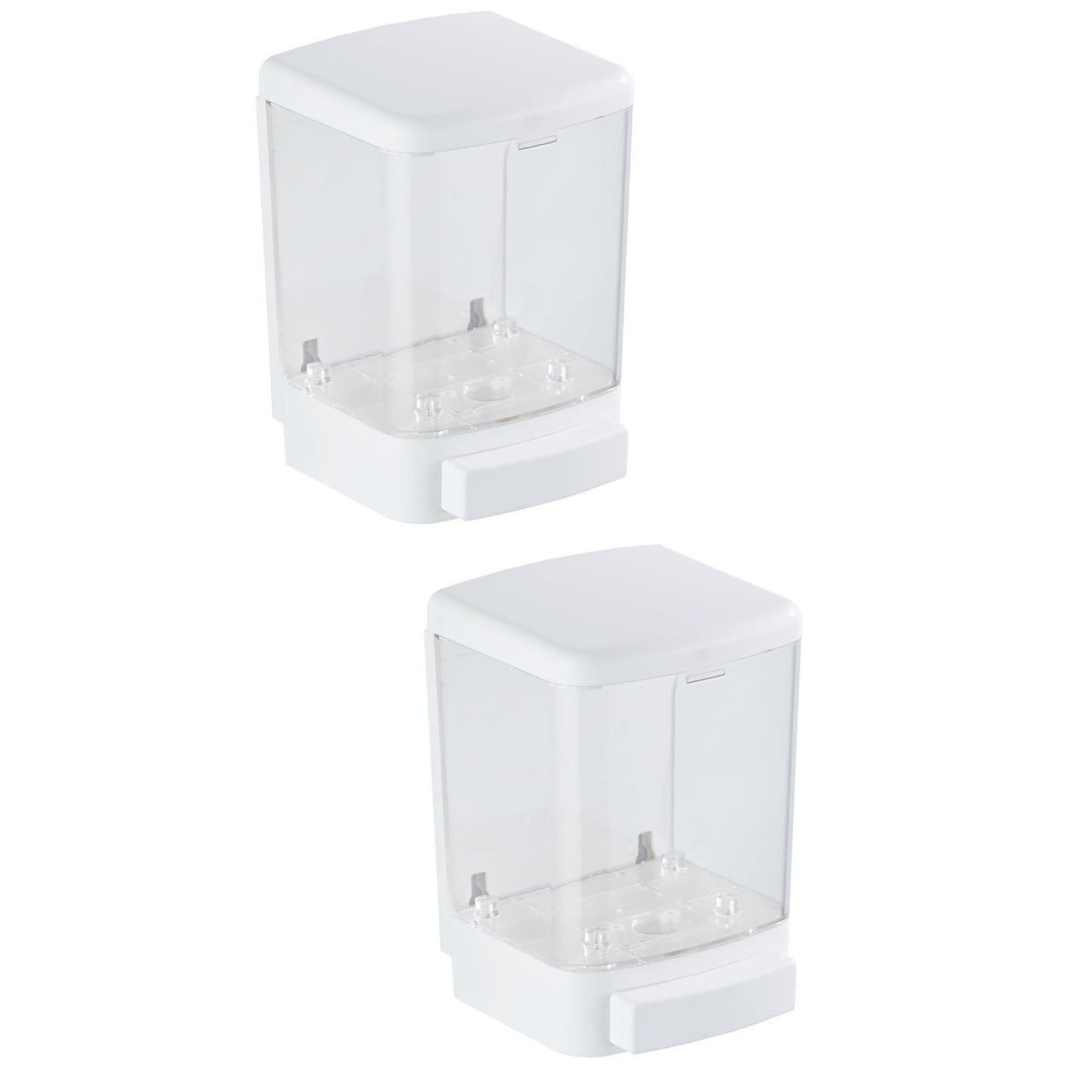 2pcs Hand Dispenser Foaming Manual Soap Dispenser Wall Mount Soap Despenser