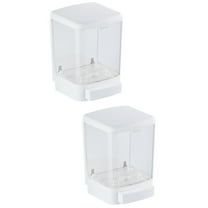 2 Pack Hand Soap Dispenser for Kitchen Sink Manual Office Bathroom
