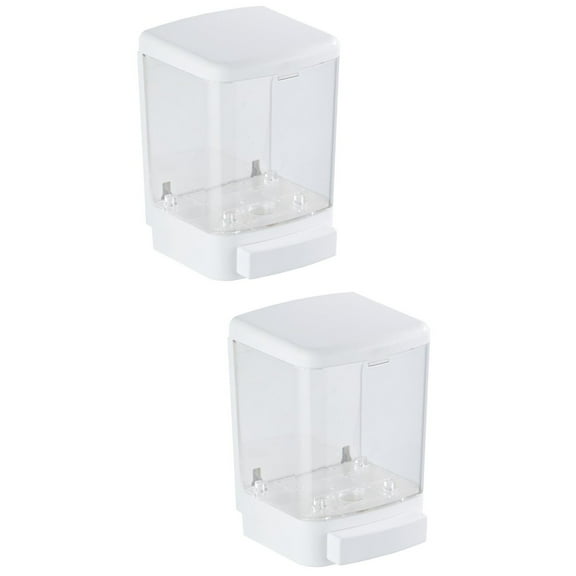 2 Pack Hand Soap Dispenser for Kitchen Sink Manual Office Bathroom