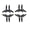 Gold, variant on 8pcs 5328S Propellers for DJI FPV Drone, Quick-Release Low Noise Replacement Blades CW/CCW Props, Lightweight Durable Drone Accessories
