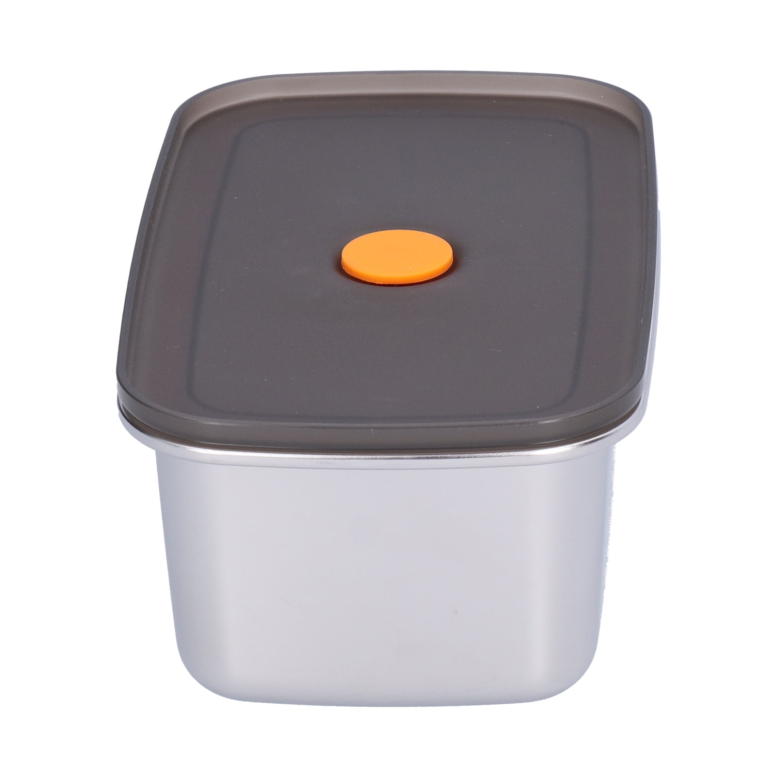 Fdit 304 Stainless Steel Food Storage Box 1000ml Rectangular Food Container For Home Kitchen Home Supplies Freezer Food Storage Boxes Walmart Com