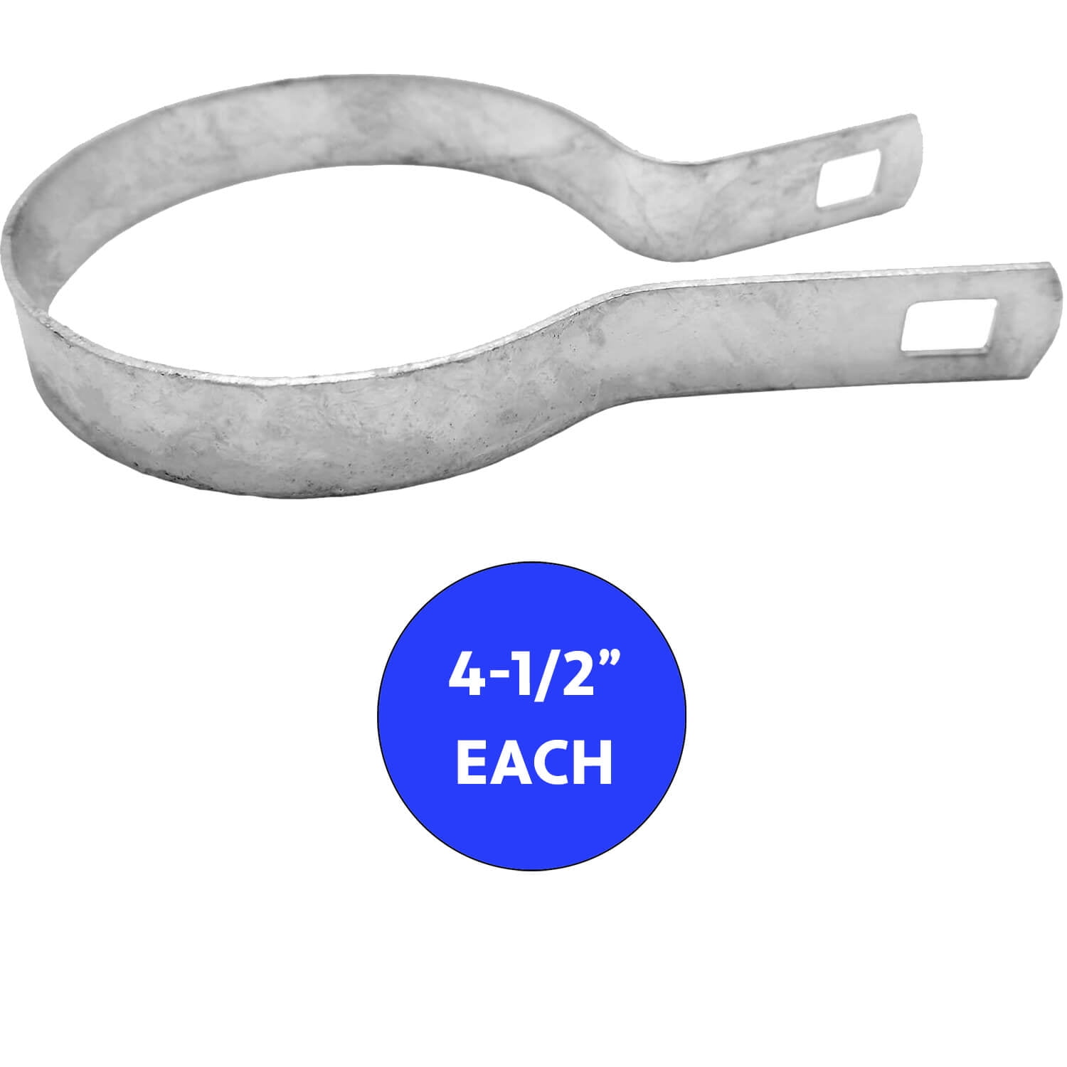 41/2" Tension Band for Chain Link Fence Use for 41/2" Outside Diameter Post/Pipe