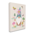 thumbnail image 3 of Stupell Industries Fluttering Butterflies Mushroom Garden Gnome Pink Flowers Canvas Wall Art, 36 x 48, Design by Lisa Perry Whitebutton, 3 of 5