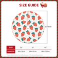 thumbnail image 2 of Sikiie Strawberries Nativity Christmas Tree Skirt, Jesus Christian Winter Holiday Tree Mat Decoration(30-48IN)30", 2 of 6