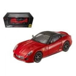 ミニカー Hot Wheels Ferrari 599 GTO 1:43 Ferrari 599 GTO Red With Grey Roof Elite Edition 1/43 Diecast Car