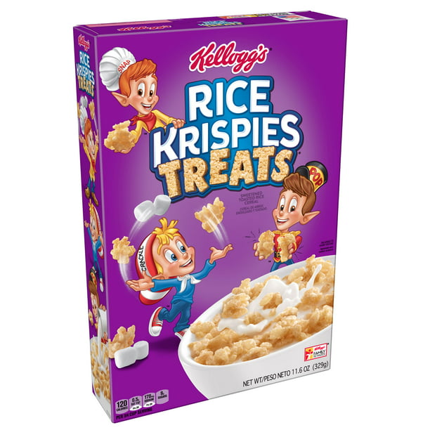 Kellogg's Rice Krispies Treats, Breakfast Cereal, Original, 11.6 Oz -  Walmart.com