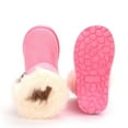 thumbnail image 5 of Pink These Childrens Snow Footwear For Girls Include A Mid-Calf Design With Warm Lined Soft Leather That Is Water-Resistant And Non-Slip, Offering Cozy Casual For Big Kids., 5 of 9