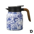 thumbnail image 5 of 1000ml Tea Pot, Vintage Floral Pattern Tea Built-In Infuser, 5 of 9