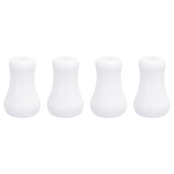 Uxcell 4Pack Cord Knobs, 25.4mm Window Blind Tassels Plastic Pull Cord Tassel Drops Pull End Pendant for Window Blinds Shade Curtain, White