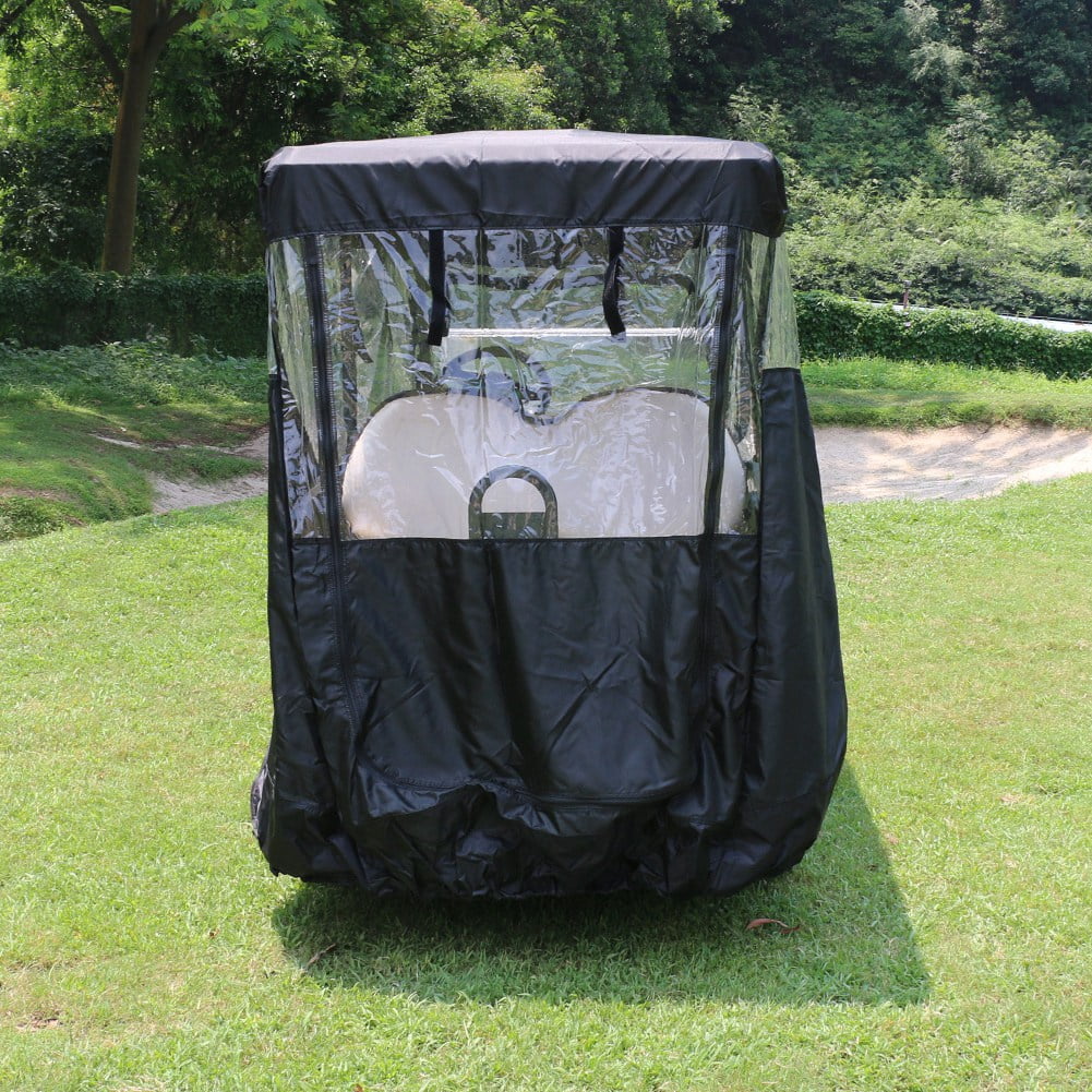 Greensen Four-person Golf Cart Rain Cover, Golf Car Rain ...