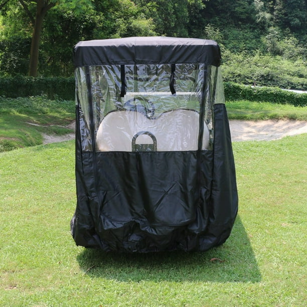 Greensen Fourperson Golf Cart Rain Cover, Golf Car Rain Cover