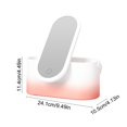 thumbnail image 3 of TIMIFIS Plastic Garbage Bin Intelligent Storage Led Makeup Mirror for Dressing Table Outdoor Travel with Light Beauty Mirror Kitchen Gadgets, 3 of 6