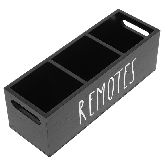 WHAMVOX Remote Control Organizer Cute Office Desk Accessories Black