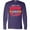 Purple, variant on Inktastic That's My Awesome Grandson out There with Basketballs Long Sleeve T-Shirt