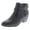 Black, variant on Womens KS35 Falonn Ankle Boots, Dark Grey