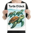 thumbnail image 2 of Cute Turtle Family Art - Nursery Decor - 13x19 Poster Print - Kids Room, 2 of 7