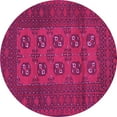 thumbnail image 1 of Ahgly Company Indoor Round Persian Pink Traditional Area Rugs, 6' Round, 1 of 4