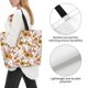 thumbnail image 3 of Balery Sunflowers And Butterflies Bolsa Tote Estilo Estético con Cremalleras, Bolsa de Hombro, Bolsa de Compras Grande y Plegable, 3 of 8