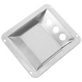 thumbnail image 6 of WEUVEB Vintage Ashtray Ashtray Stainless Steel Recycling Container Hotels 1Pcs, 6 of 8