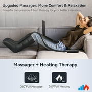 FIT KING Leg Compression Boots Massager with Heat, FITKING Massager for Foot and Calf Recovery , Upgraded Leg Massager for Blood Circulation FSA/HSA Eligible