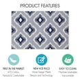 thumbnail image 3 of 2 x 3 Foot Heavy Duty Low Pile Area Rug - Ultra-Thin Non Slip Area Rug - Washable Cotton Indoor Rug for Front Door Foyer Rug for Entryway, 3 of 7
