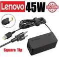 thumbnail image 1 of Pre-Owned Genuine Lenovo 45W 20V 2.25A AC Adapter ADLX45NCC2A Square Tip, 1 of 3