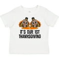 thumbnail image 3 of Inktastic Twins First Thanksgiving Turkey Boys or Girls Baby T-Shirt, 3 of 5