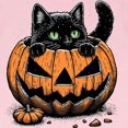 thumbnail image 3 of CafePress - Pumpkin Cat Infant T Shirt - Infant T-Shirt, 3 of 4