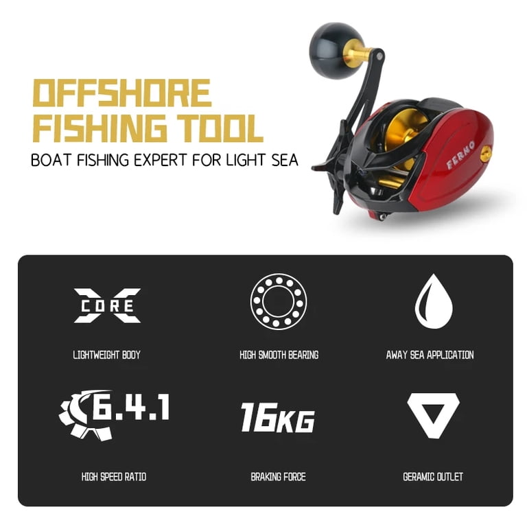 best off shore fishing pole Blackfin Offshore Elite OE6630C Conventional Rod LB/Yards:40LB games Reel features Pro Qualifier Bass Pro
