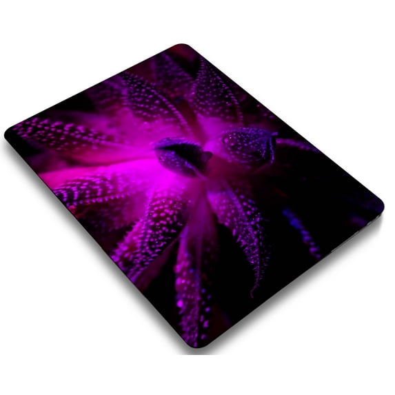 KSK KAISHEK Hard Shell Case Only Compatible Old MacBook Pro 13 inchs with Retina Display No Touch + Black Keyboard Cover 2012 - 2015 A1502/A1425, Purple series 0611