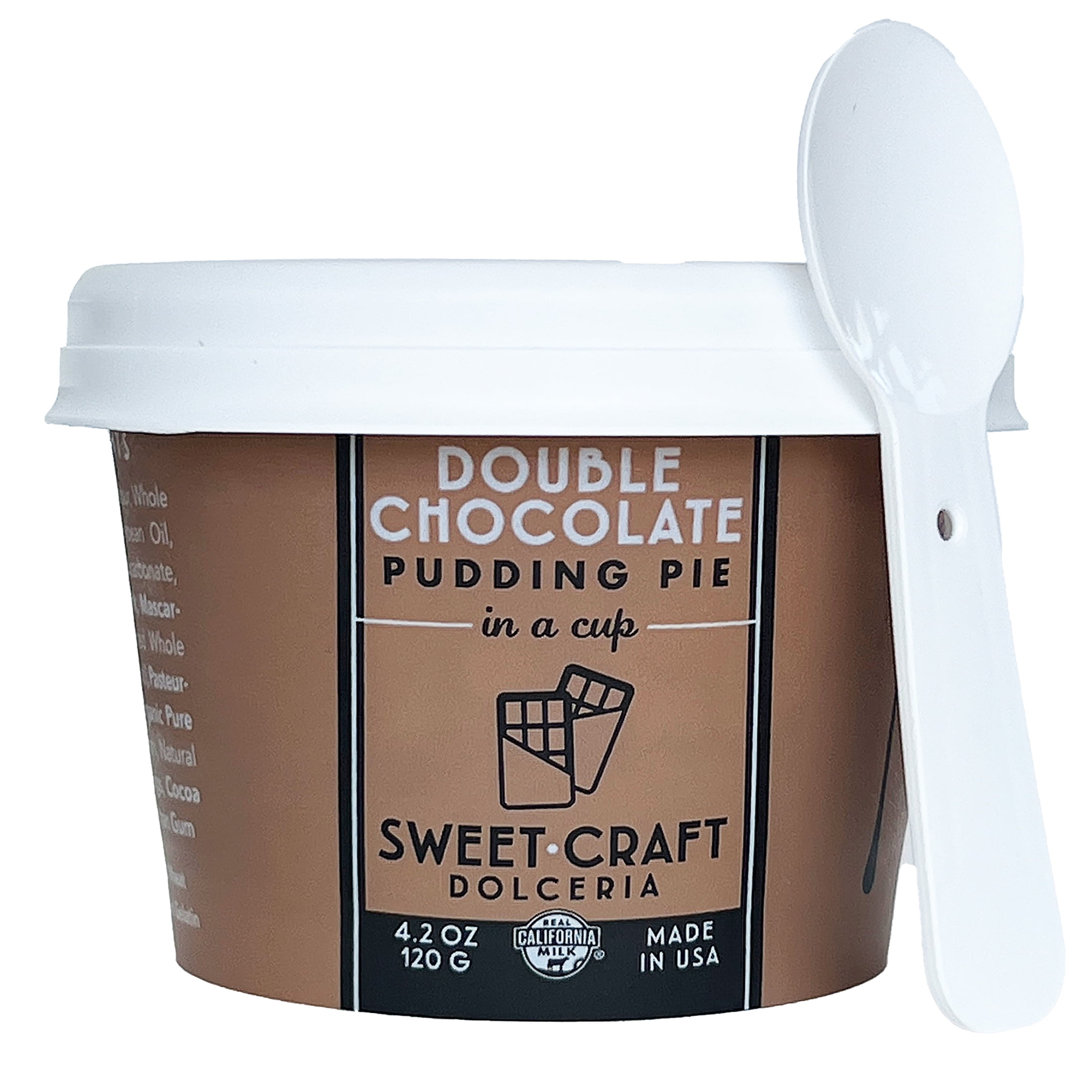 Sweet Craft Dolceria™ Double Chocolate Pudding Pie Cup, 4.2 oz (Frozen)