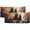 Pattern-2, variant on Black Bear Printed Window Curtains Valances Rustic Autumn Fall Forest Tree Maple Leaf Window Valance for Living Room Bedroom, Kitchen Valance Rod Pocket Window Curtain 54 by 18 in, 2 Panel