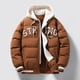 thumbnail image 4 of Parka Nueva llegada Casual para hombre Invierno Moda Con Capucha Chaquetas y abrigos acolchados de algodón Chaquetas de invierno para hombre Parkas Espesar Algodón cálido, 4 of 4
