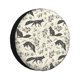 thumbnail image 1 of Fotbe Vintage Moon Fox Funda de Llanta de Repuesto con Estampado, Engrosada, Ajuste Universal para Jeep, Remolque, RV, SUV, Camión-15 inch, 1 of 6