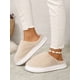 thumbnail image 3 of Women's Winter Comfortable, Warm, Anti-slip Plush House Slippers In White, 3 of 4