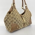 thumbnail image 2 of Pre-Owned Gucci GG Canvas New Jackie Handbag 124407 Brown Women's, 2 of 13