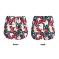 thumbnail image 4 of Disketp Beautiful Flower Print Women's Shorts Workout Shorts for Athletic Gym Running Shorts with Phone Pockets X-Large, 4 of 8