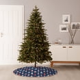 thumbnail image 6 of Rateoe Cartoon Lighthouse Pattern Christmas Tree Skirt with Ties , Christmas Tree Decorations, Farmhouse Christmas Decor Xmas Holiday Decorations-30", 6 of 6